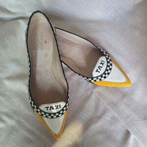 Kate Spade Taxi Flats, size 8.5